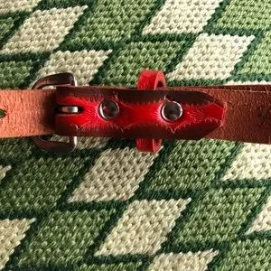 Red Smurf Leather Belt Smurfs | Accessories | Red Smurf Leather Belt | Poshmark main image 4